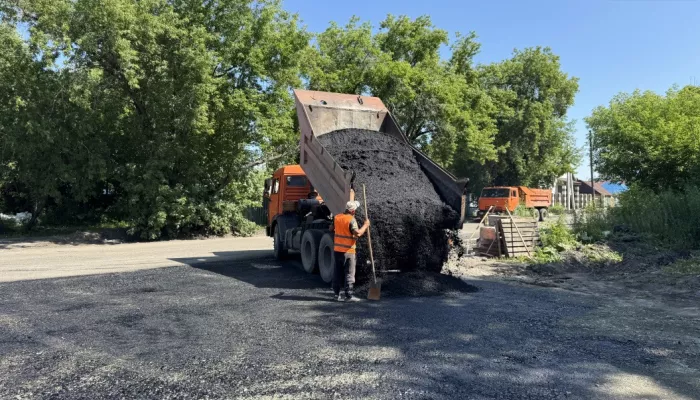 В Барнауле продолжают обновлять дороги по нацпроекту