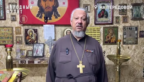 Алтайский священник рассказал о службе в зоне СВО и передвижном храме